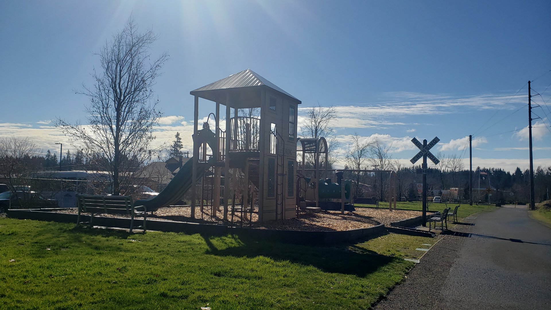 Happyly: Boring Station Trailhead Park Playground