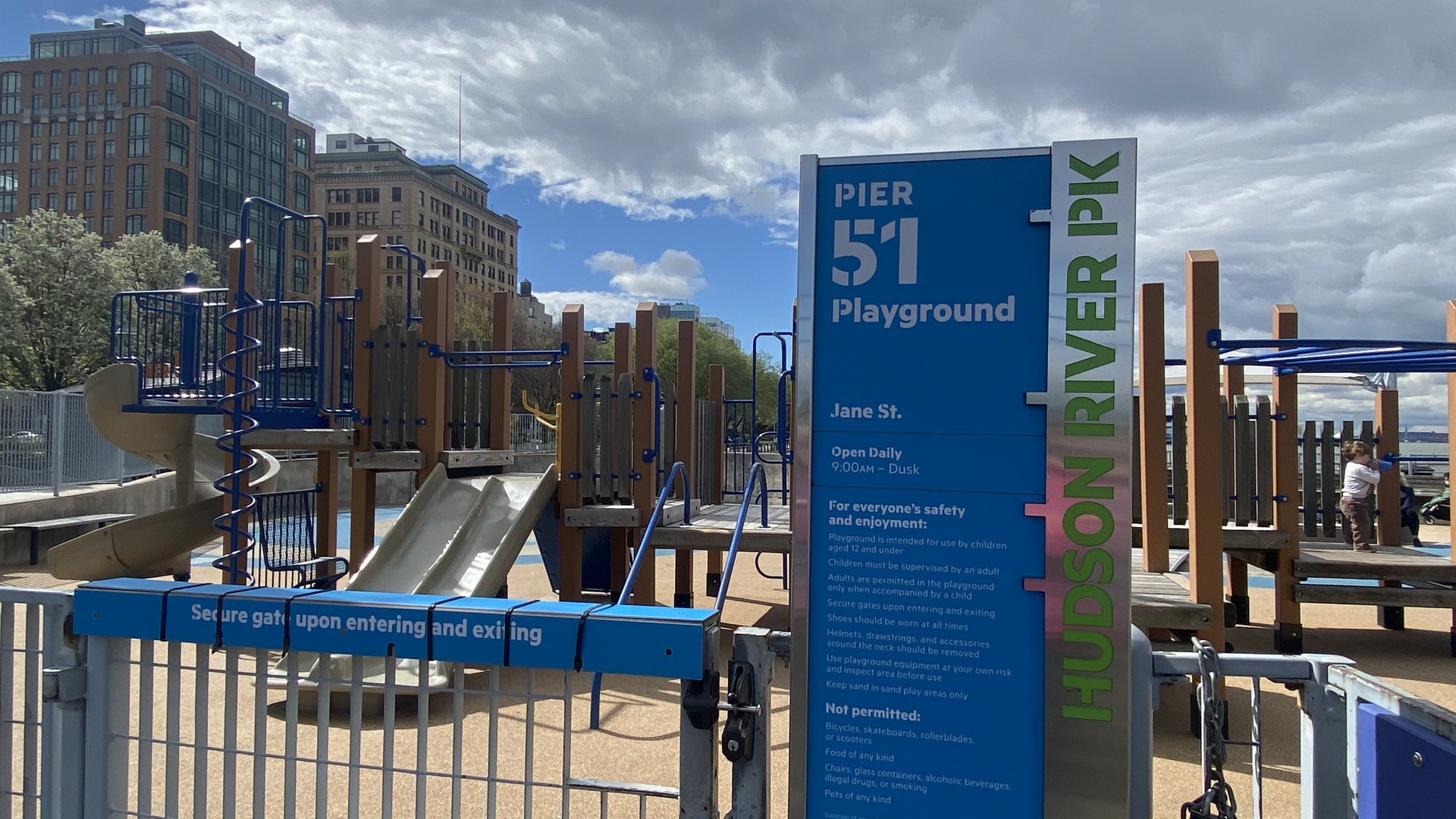 Happyly Pier 51 Playground Hudson River Park